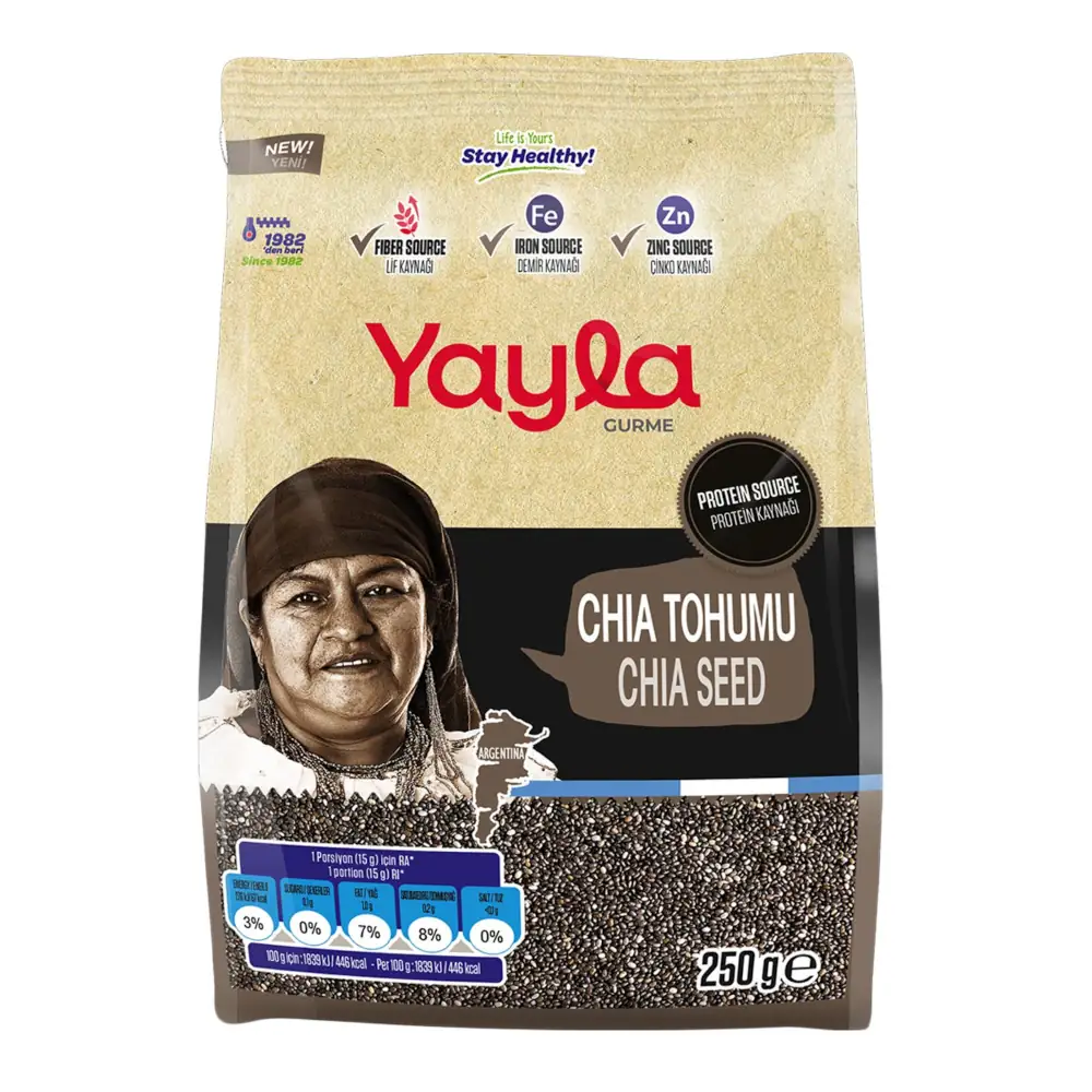 Yayla Gourmet Chia Seeds 250gr